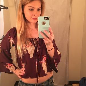 Altard state crop shirt size small